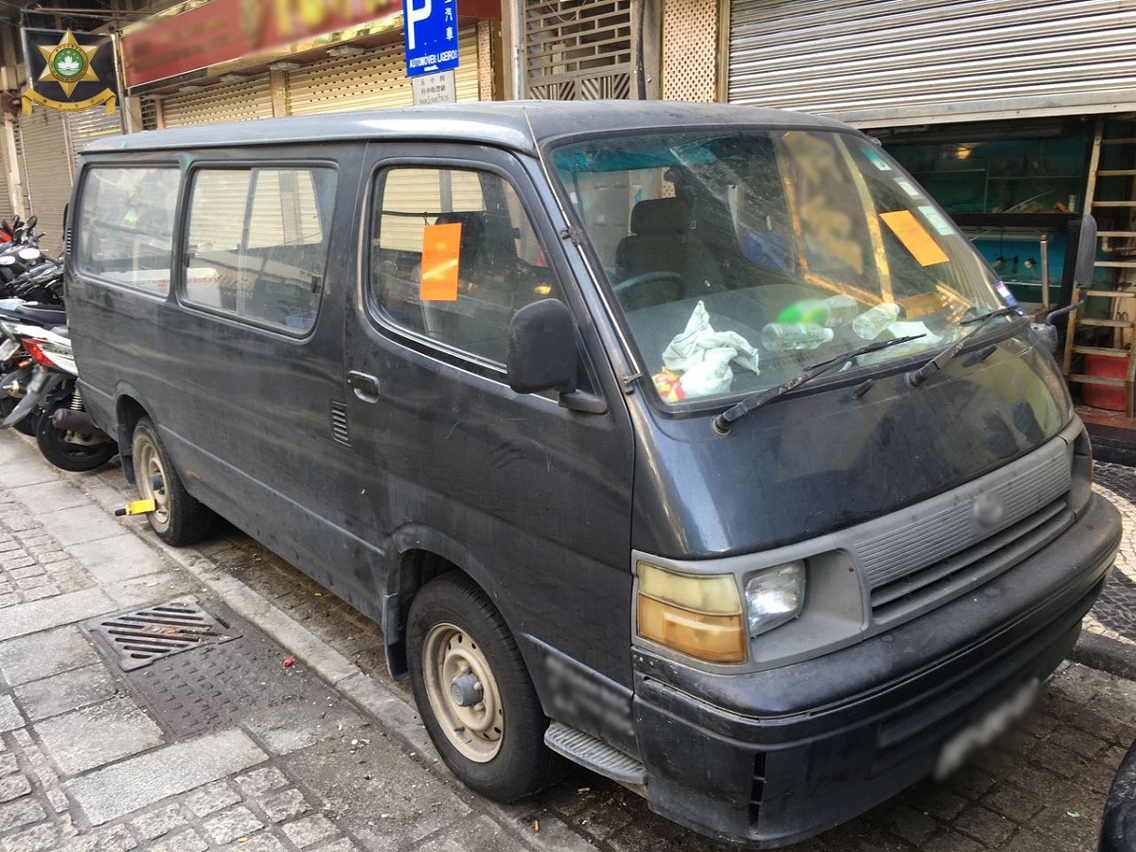 下環區 航海學校街（長期佔用，車廂內放車軚、雜物當貨倉及佈塵）