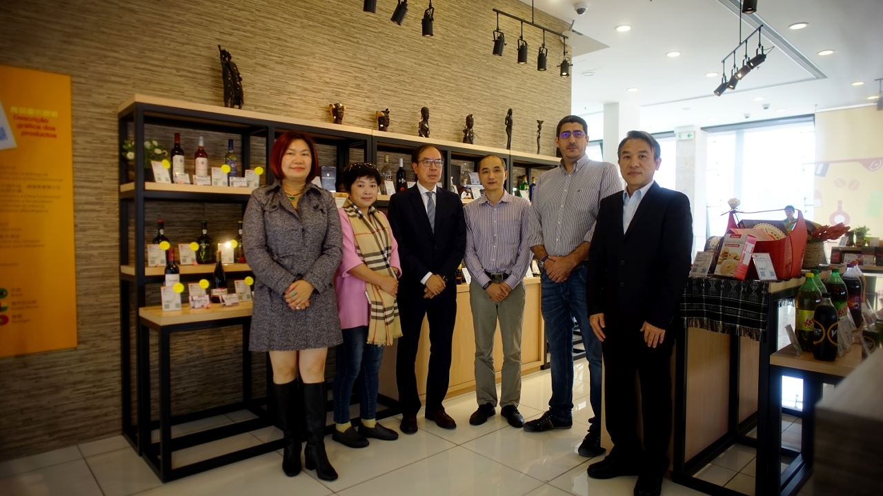 國際葡語市場企業家商會組織5家會員商戶推廣葡語國家商品