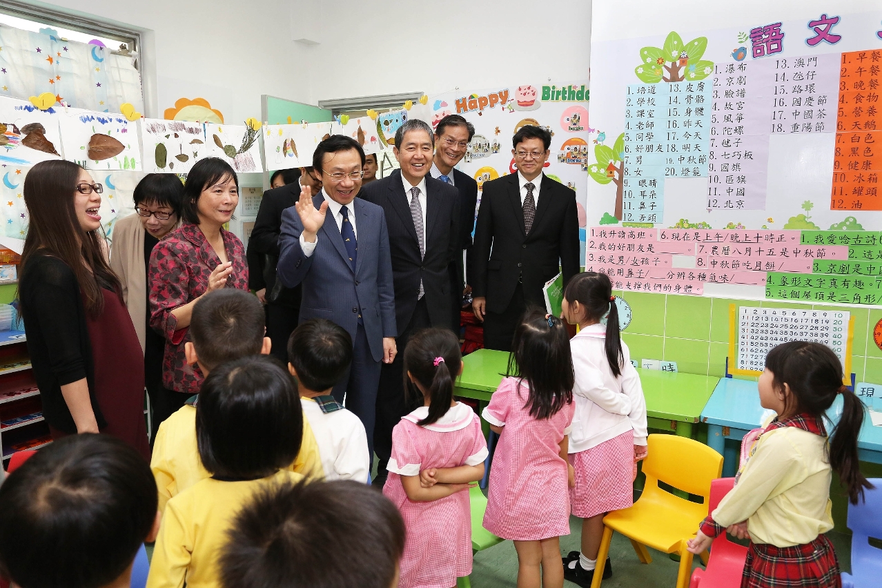 司長參觀培道學校