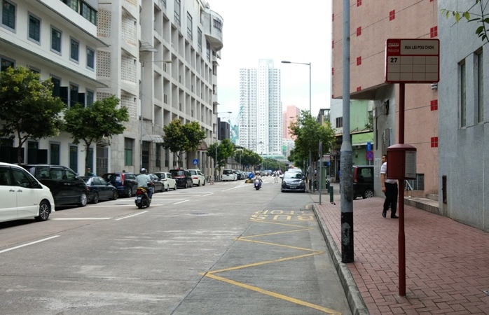 李寶椿街巴士站之27路線停靠位置周四起向白朗古方向遷移30米