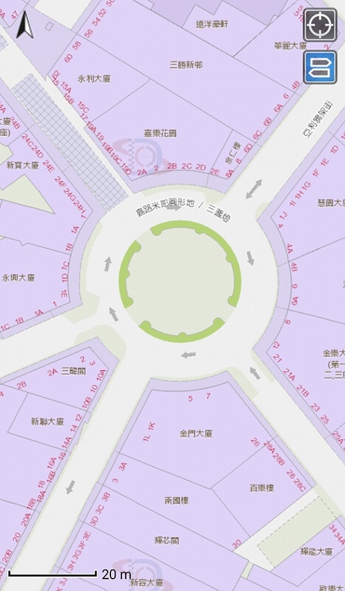 顯示道路“行車方向”資訊