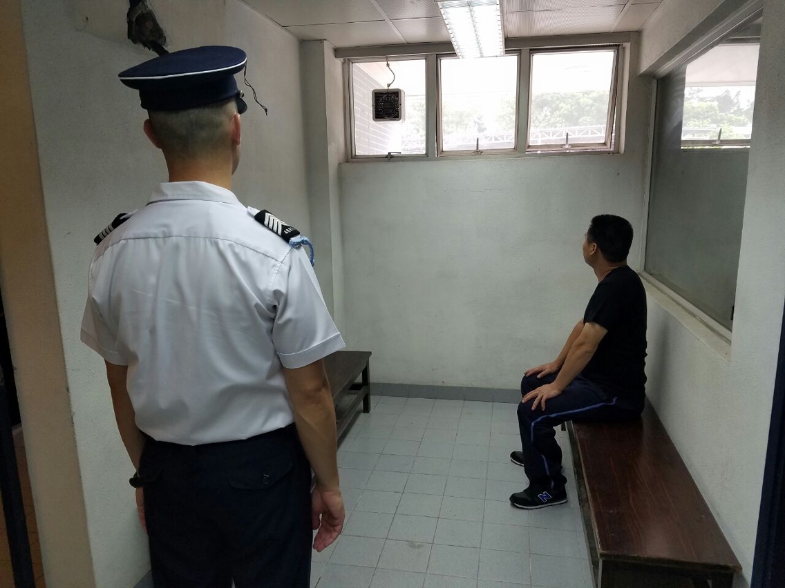 非法再入境男子