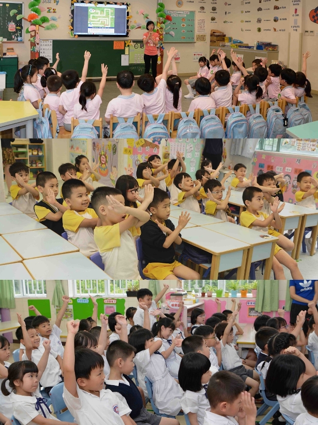 學生積極判別正確和錯誤的用水行為