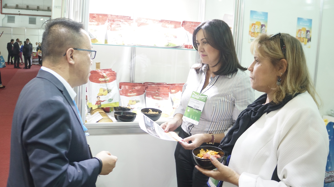 貿促局積極在展會招攬葡語國家食品供應商