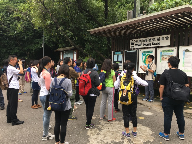 A DSPA organizou uma visita de estudo e intercâmbio à Zona de Reservada Maio Po, em Hong Kong, para os Fãs Ambientais do Programa de Pontos “Verdes” – “O comportamento ambiental correcto pode ser divertido”