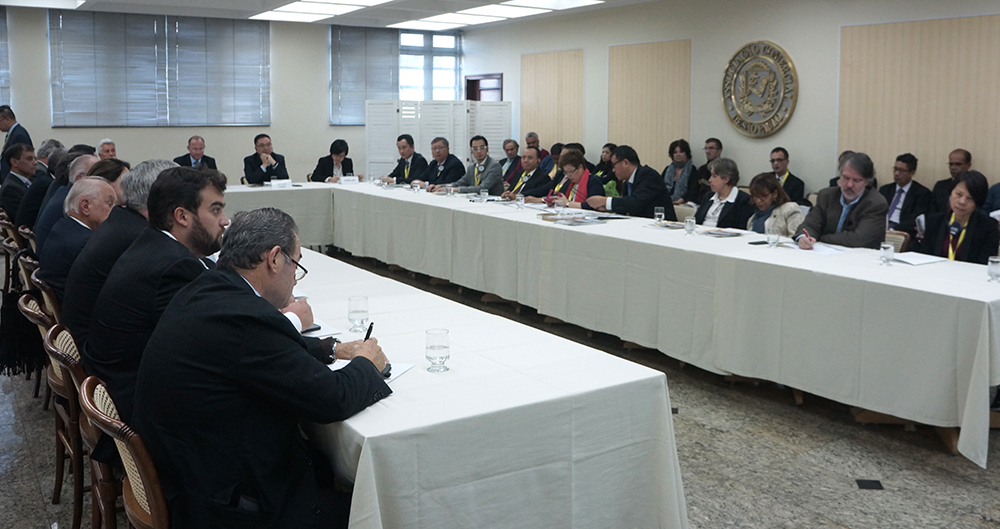 Sessão de Intercâmbio entre os empresários de São Paulo e Macau