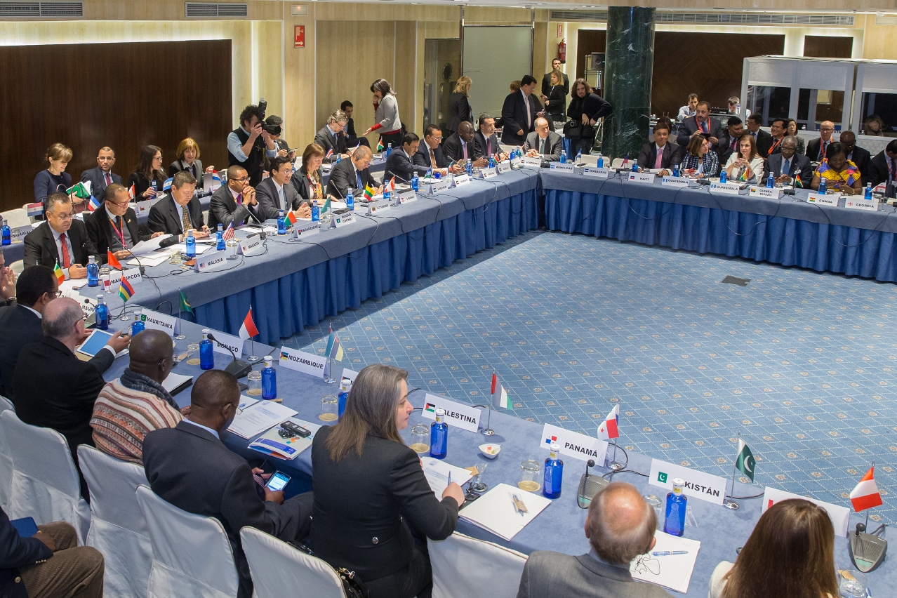 Reunião Global de Alto Nível sobre Turismo e Segurança organizada pela Organização Mundial de Turismo (OMT) das Nações Unidas (ONU).
