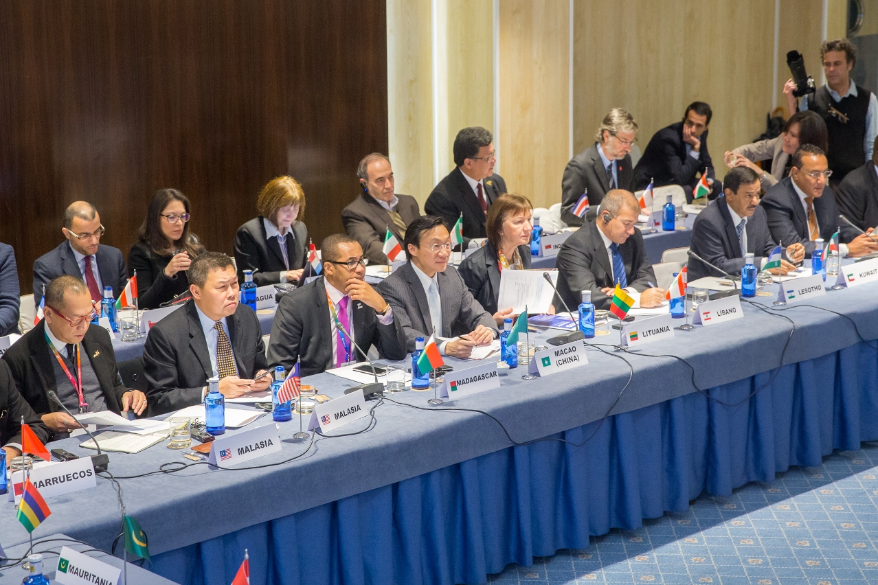 Reunião Global de Alto Nível sobre Turismo e Segurança organizada pela Organização Mundial de Turismo (OMT) das Nações Unidas (ONU).