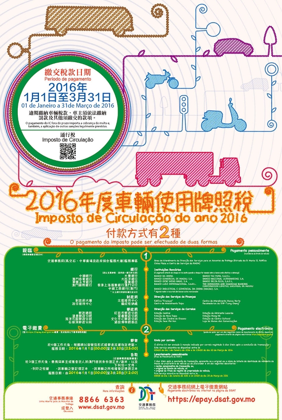 2016年行車稅徵收