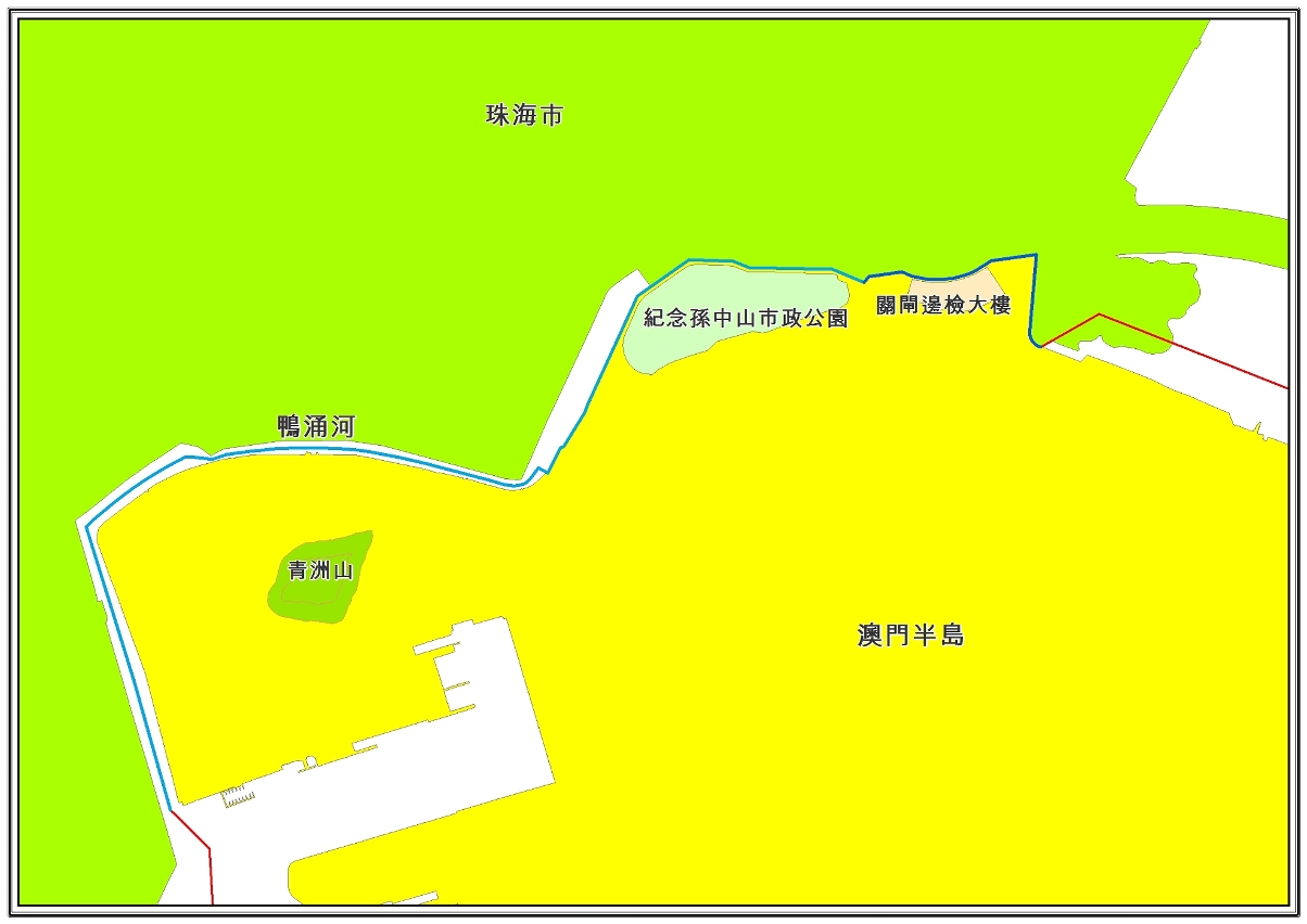 陸界示意圖