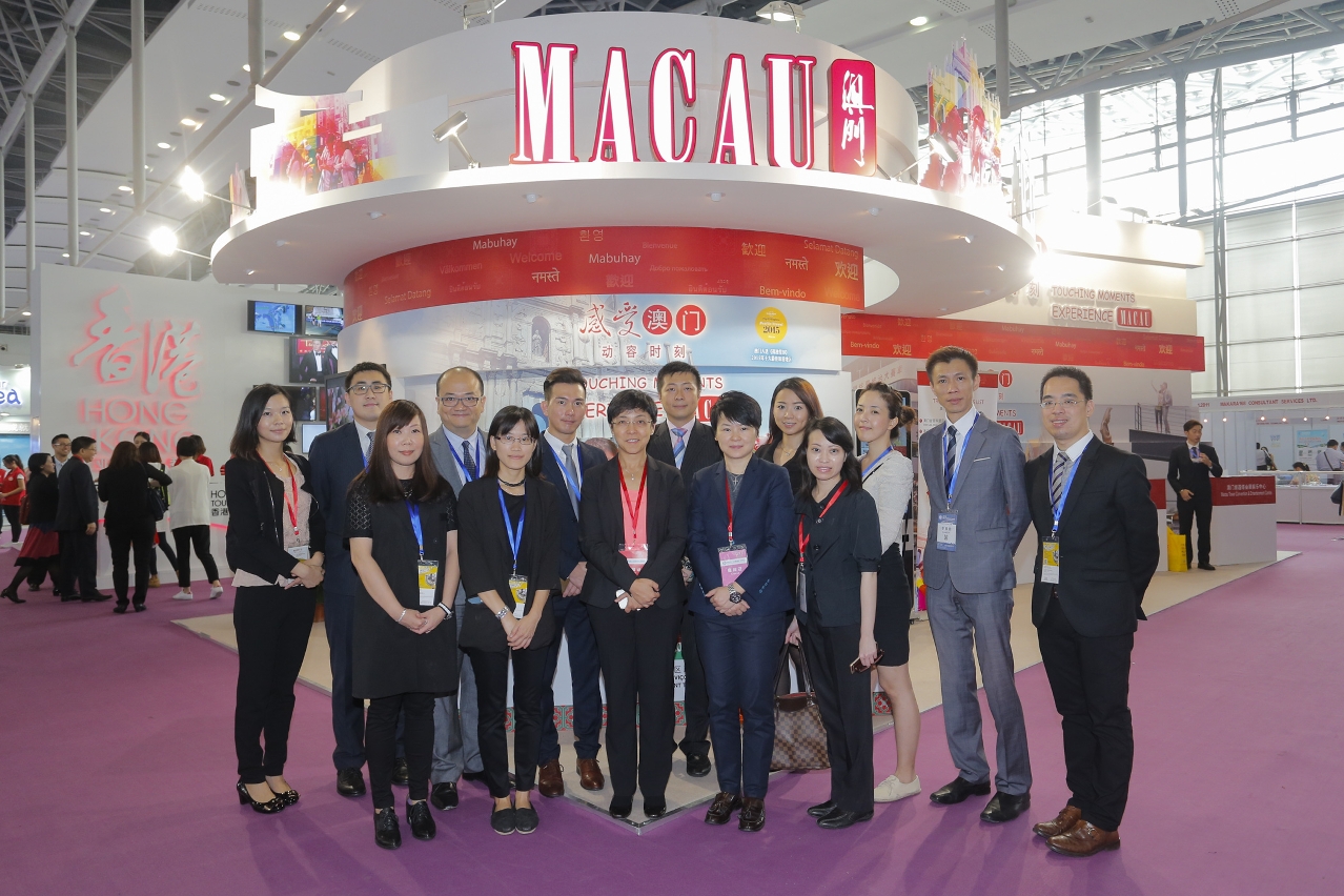 DST e representantes da indústria turística participam na “China (Guangdong) International Tourism Industry Expo 2015”