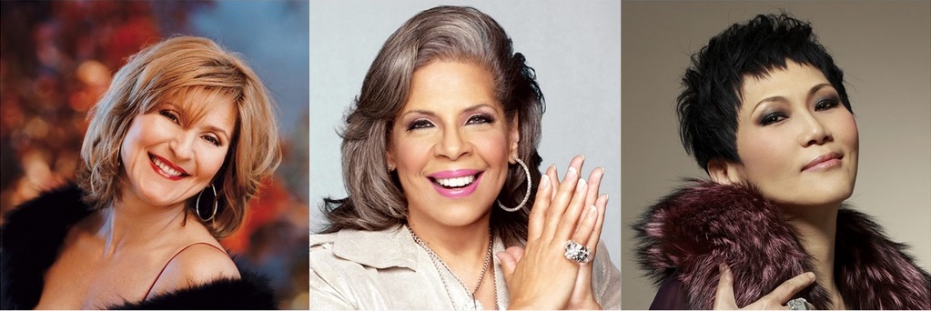 As extraordinárias cantoras Patti Austin, Janis Siegel e Elisa Chan apresentam um concerto de jazz na Fortaleza do Monte