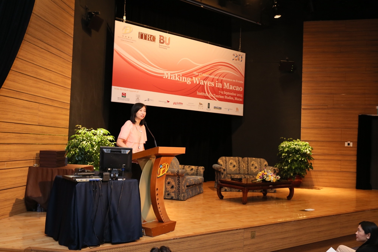 IFT President Dr. Fanny Vong delivers welcome speech
