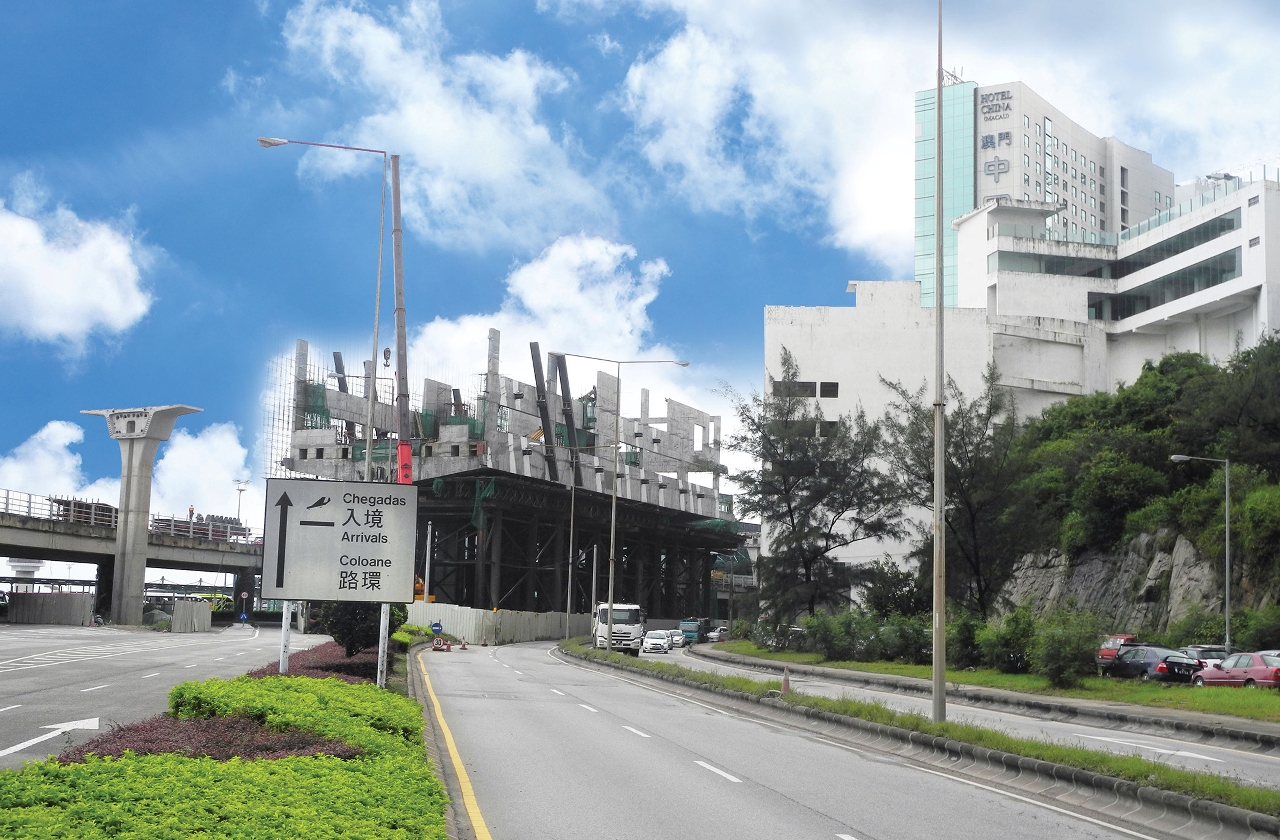 周六起前往科技大學方向的一段偉龍馬路實施有限度通車