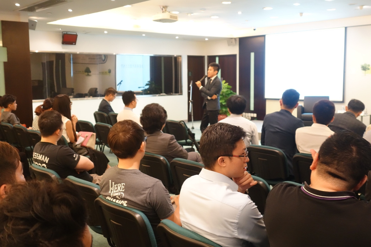 Aspecto do Workshop sobre a Forma de Aproveitar o Comércio Electrónico (e-commerce), no âmbito da Série “Empreendedorismo Juvenil”