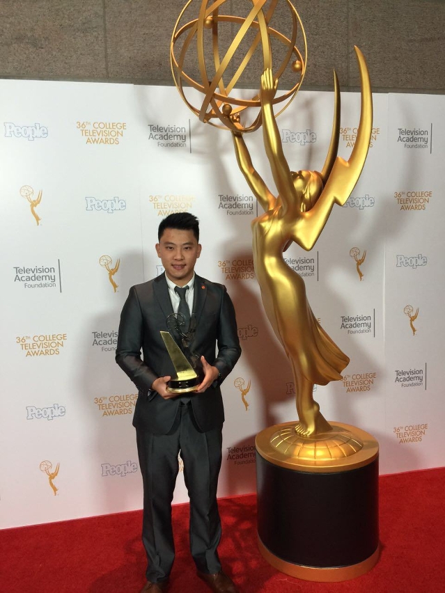 With his directorial commercial entitled Anti-Smoking PSA, Lei Cheok Wai was awarded the Commercial 3rd Place at the 36th College Television Awards (Emmy Awards), the Bronze Award (Student Category) at the 2015 American Advertising Awards-Los Angeles—known as the ADDY awards, and also the Silver Award (Student Category) at the 2015 American Advertising Awards-California—the next level of the ADDY awards.