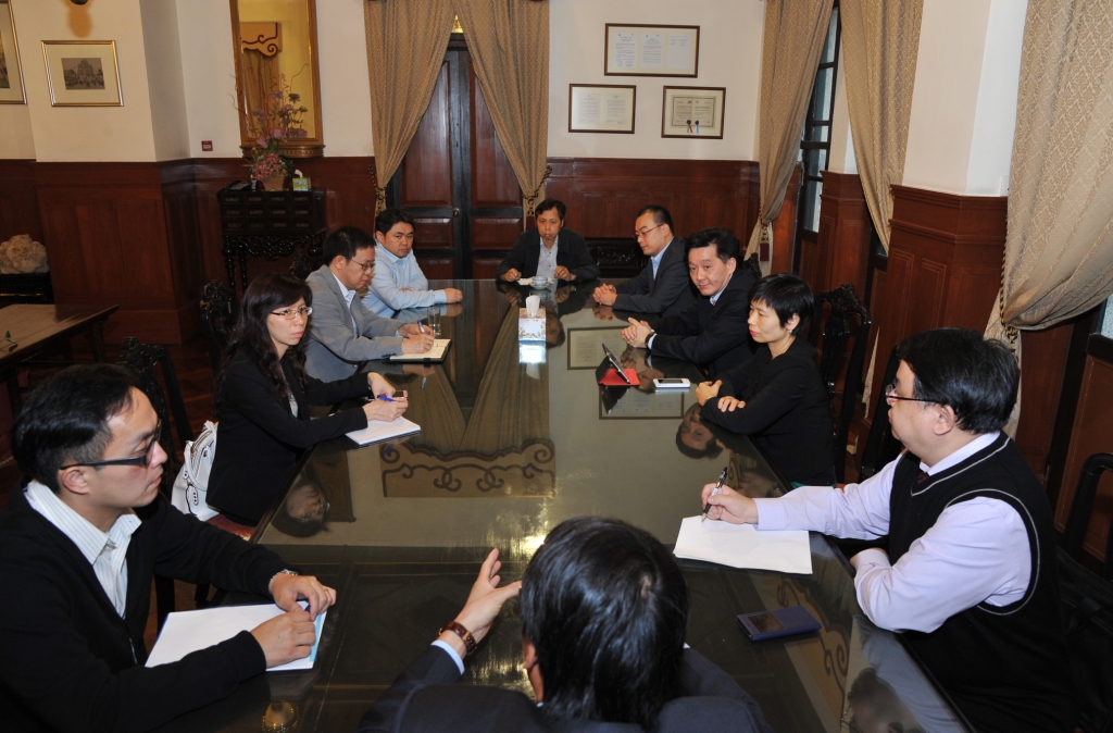 民署與衛生局進行預防禽流感協調會議