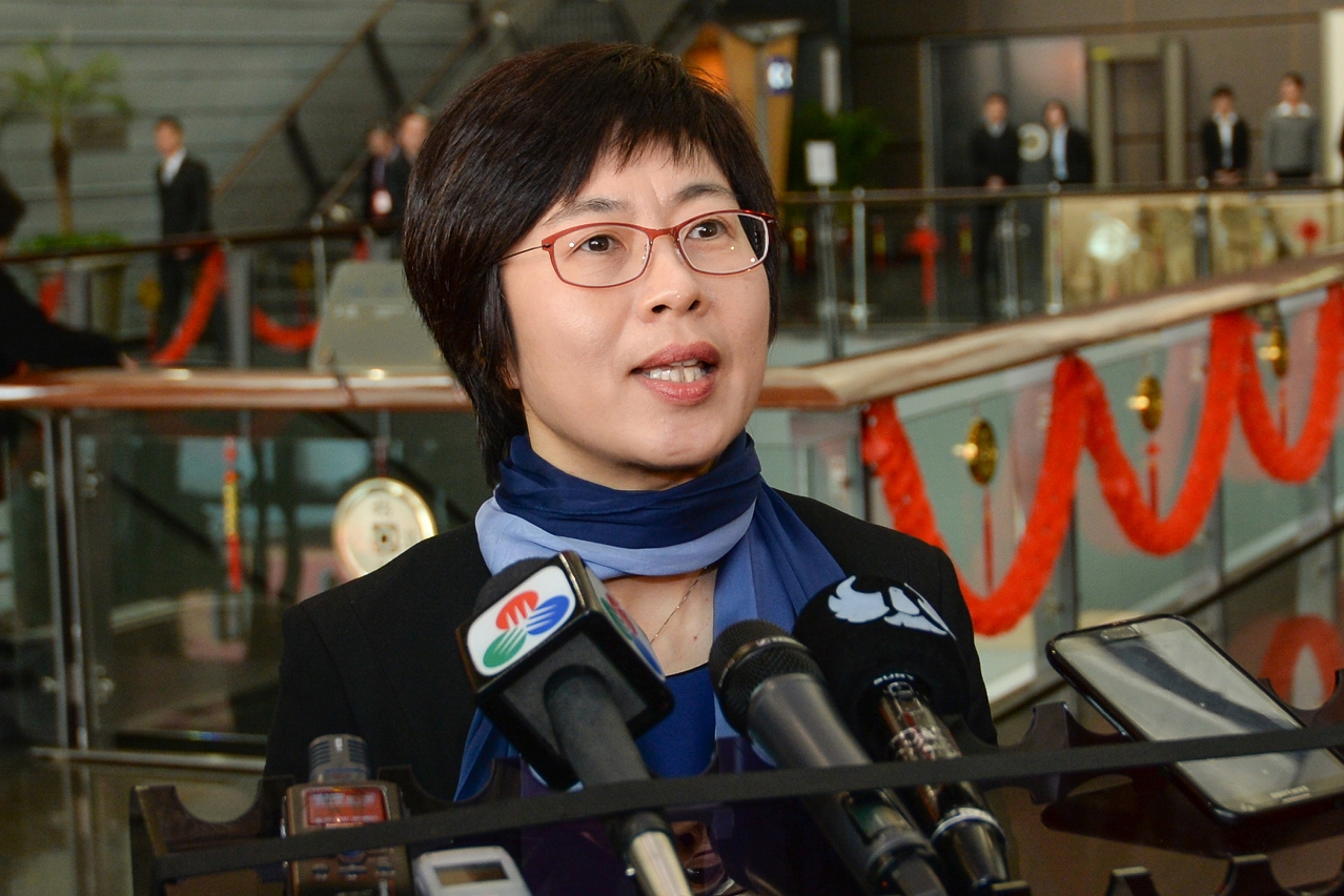 行政法務司司長陳海帆接受傳媒訪問