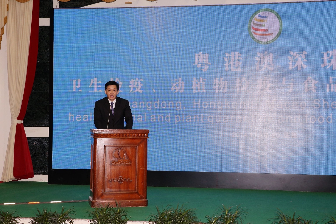 民政總署管理委員會主席黃有力於會上致辭