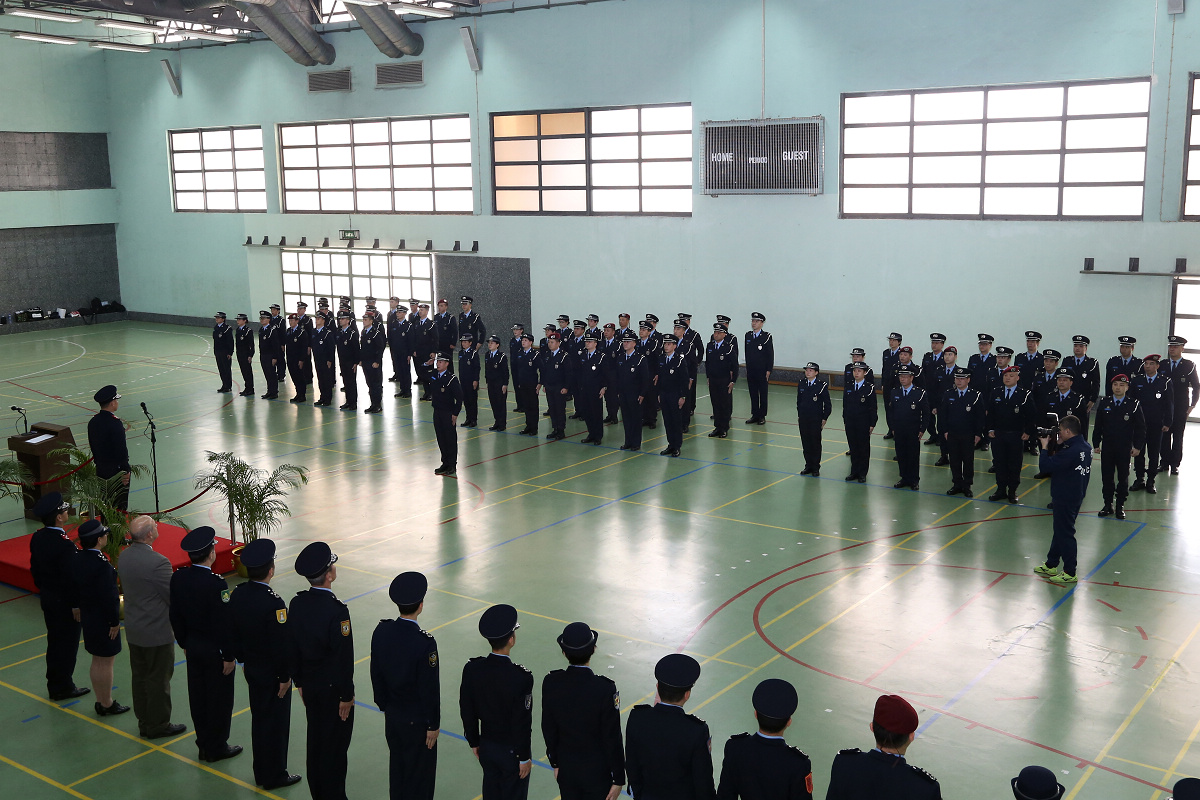治安警察局舉行副警長晉升儀式