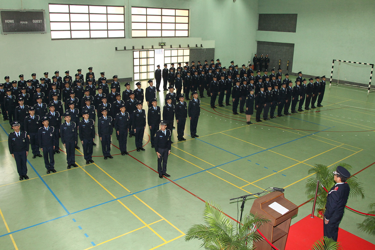 1治安警察局舉行警員就職典禮圖片五