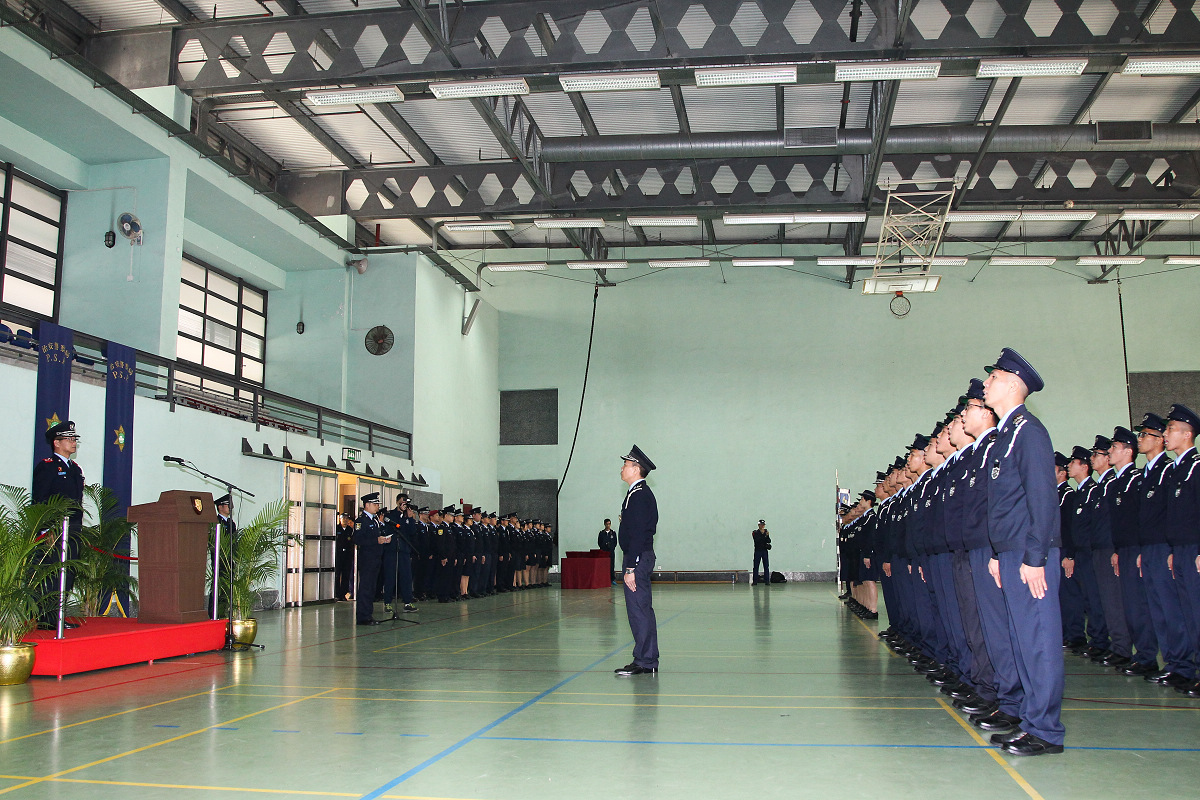 治安警察局舉行警員就職典禮圖片三