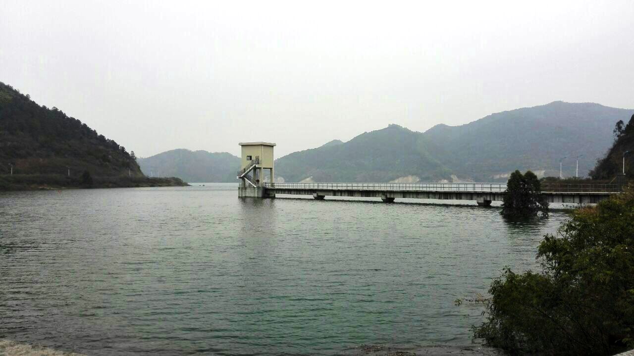 竹銀水庫的蓄水量約為總量的九成