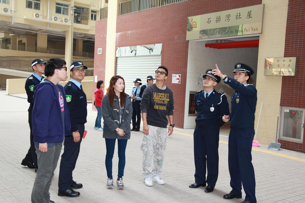 實地視察並了解石排灣治安情況