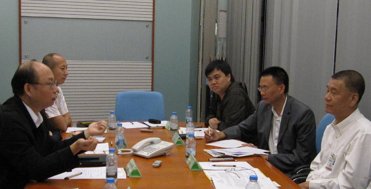 專題小組與工務局代表交流
