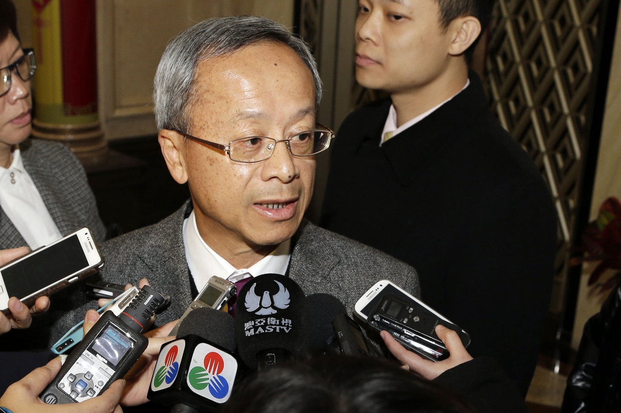 運輸工務司司長劉仕堯接受傳媒訪問