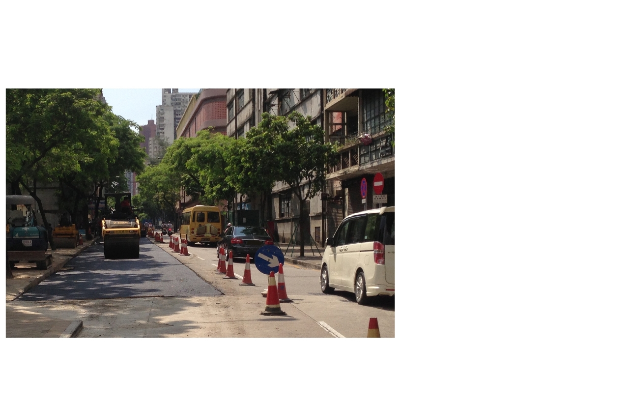 美副將大馬路工程快將完工並恢復原有行車安排