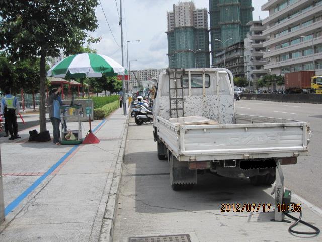工作小組持續執行流動檢測柴油車輛尾氣排放工作