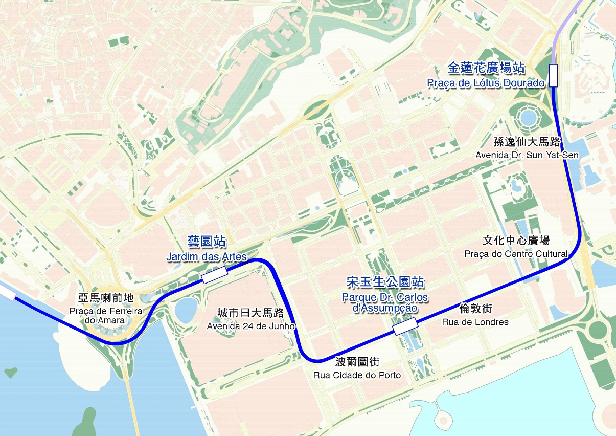 新口岸段路線