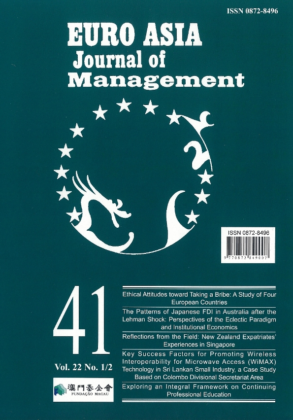 《歐亞管理雜誌》第四十一期