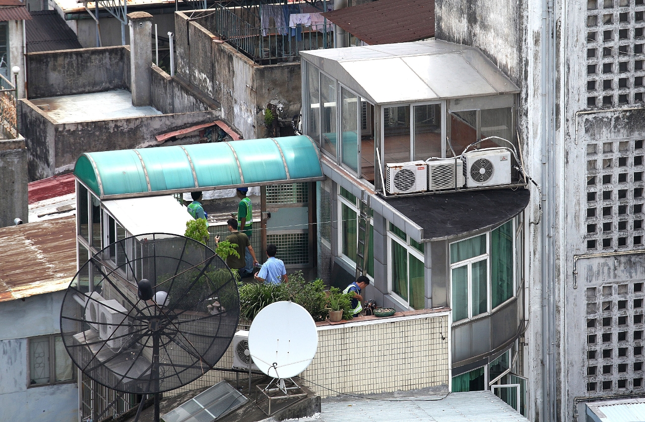 政府人員所在位置為僭建屋的第二層