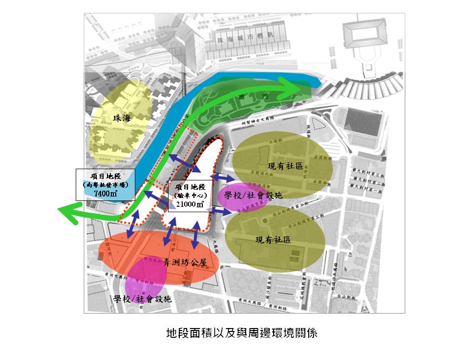 地段面積及與周邊環境關係