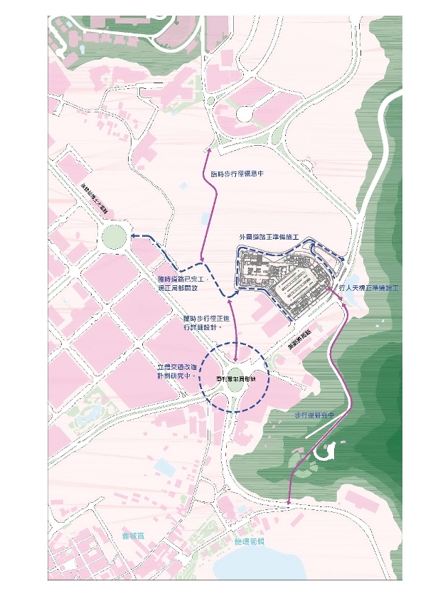 氹仔亞利鴉架圓形地附近規劃