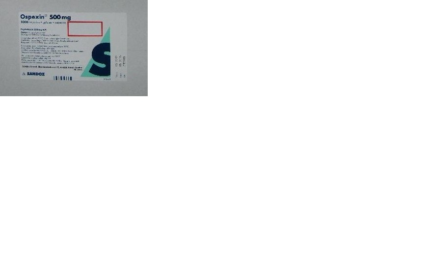 抗生素Ospexin Cap 500mg