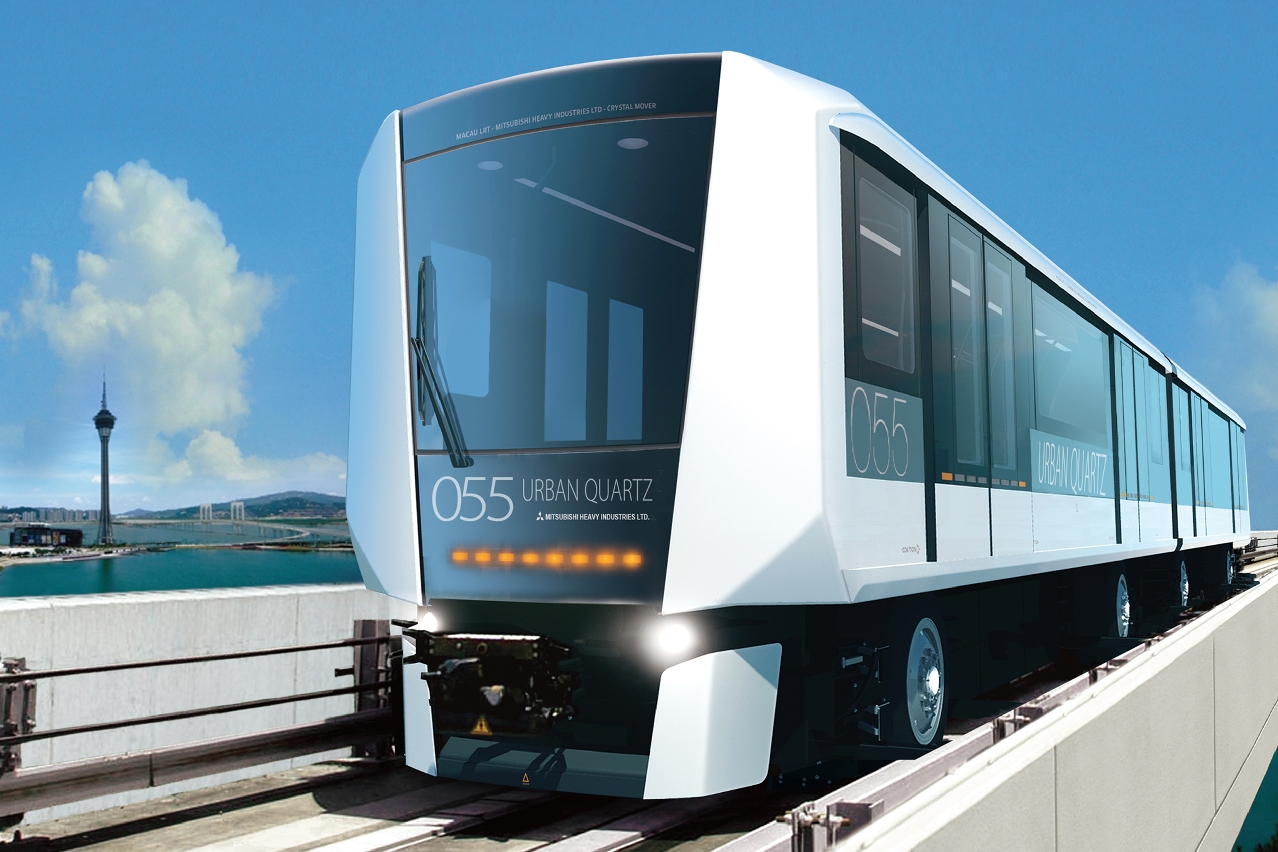 (B) 都市水晶列車外觀