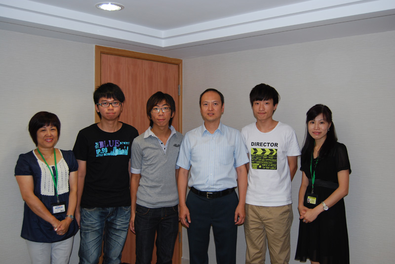 高教辦蘇朝暉主任接見全港大學澳門學生聯會代表