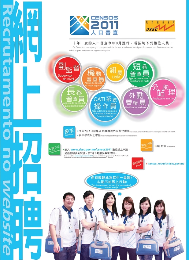 統計局網上招聘