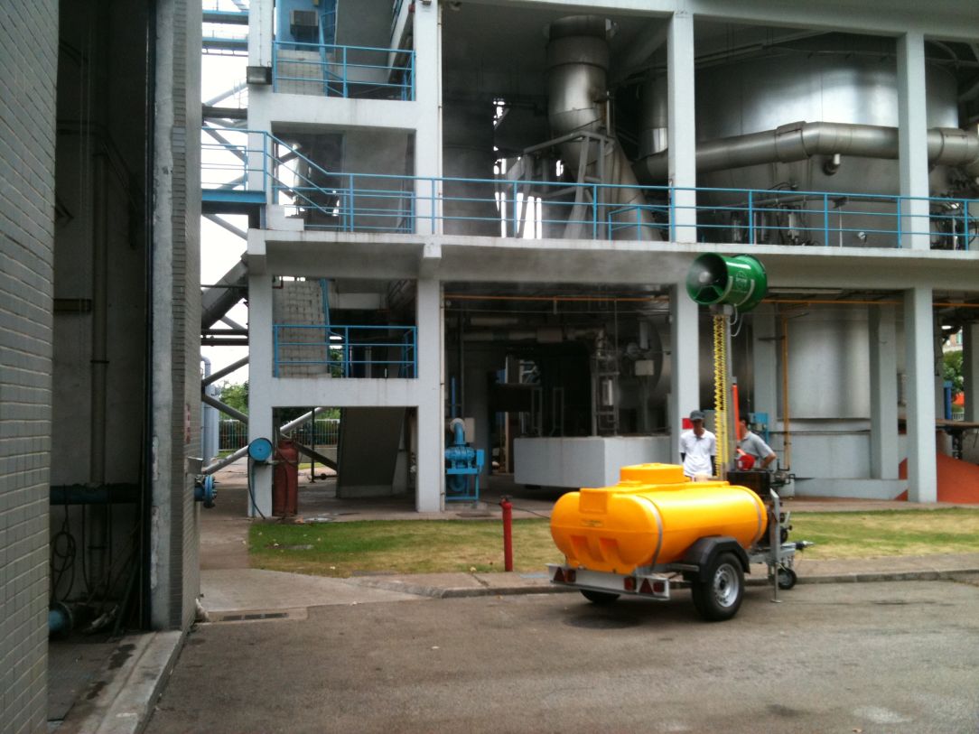 在進行澳門污水廠升級擴容工程前，環保局會透過增加流動除臭機，以減少對附近環境的影響
