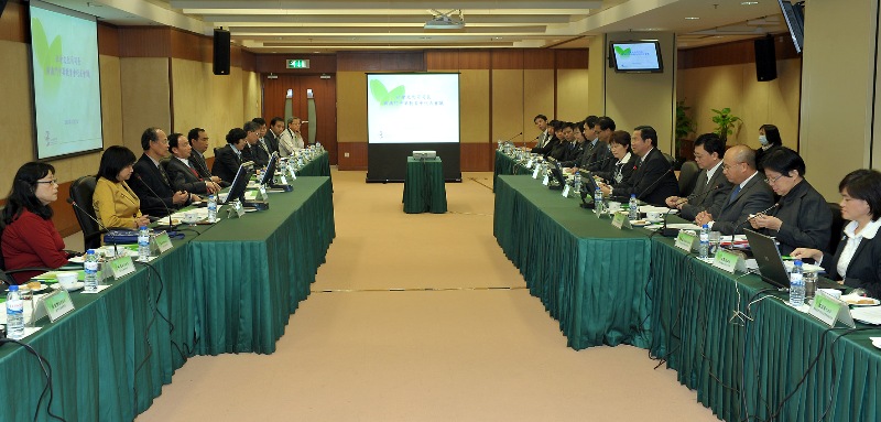 司長與澳門中華教育會代表會議