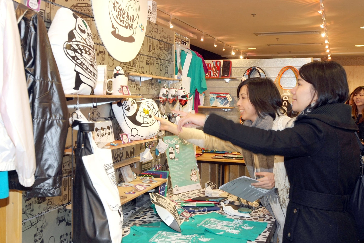 “澳門創意館” 受歡迎，展示及銷售情況理想。