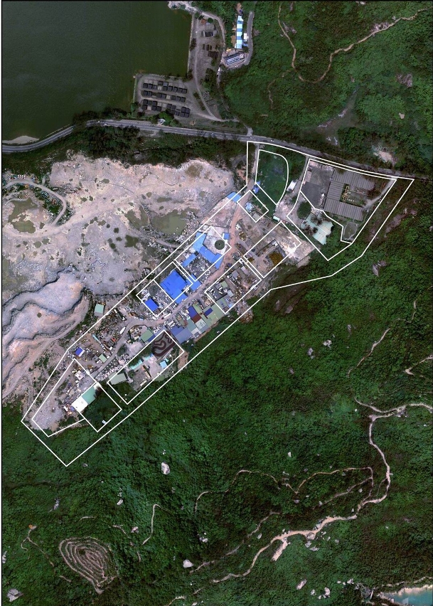 圖三：2009年3月的地貌