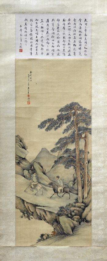 《春郊試馬圖》