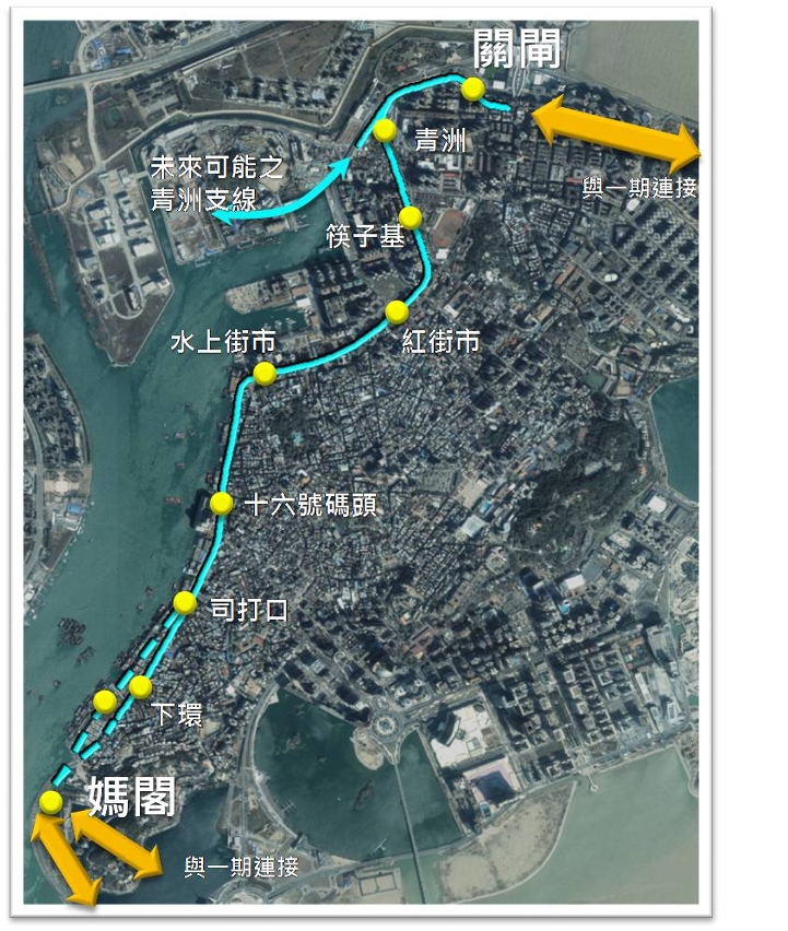 沿岸高架方案