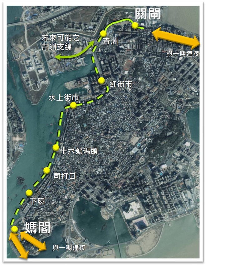沿港隧道方案