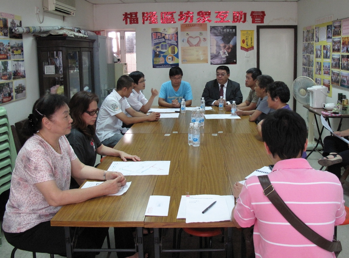 交通事務局與坊會商討改善司打口交通措施