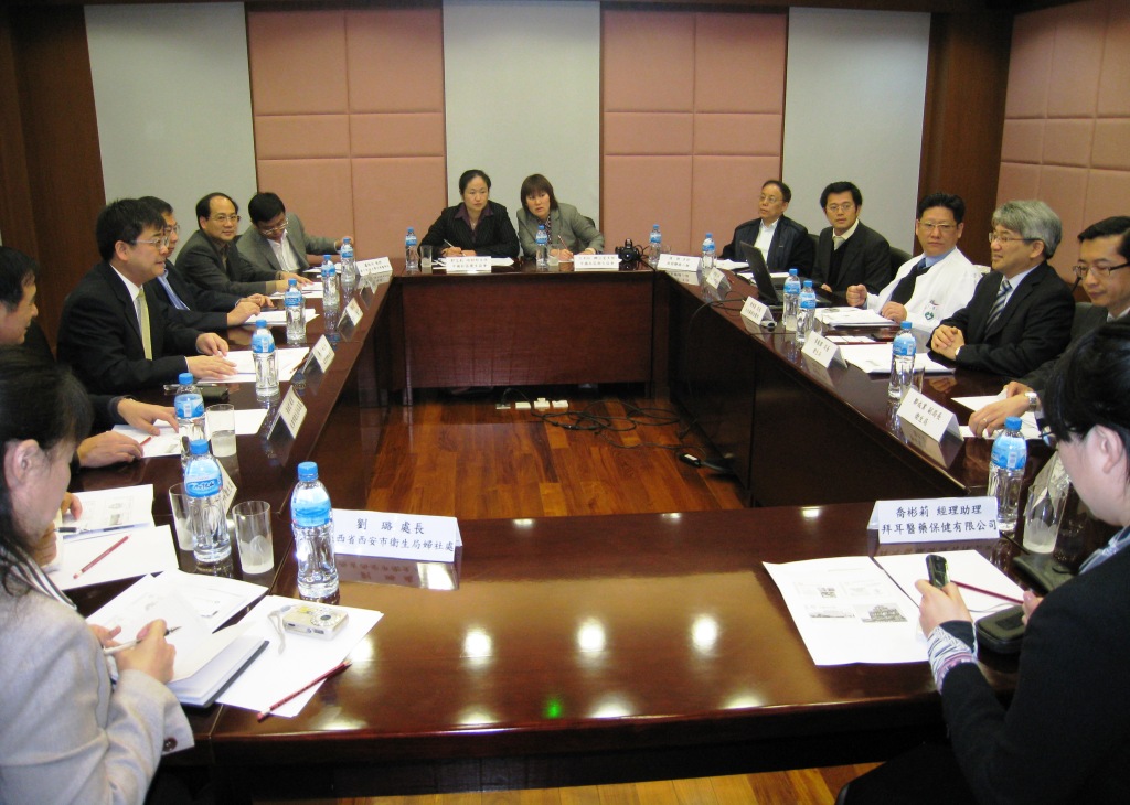 國家衛生部婦社司代表團到訪衛生局